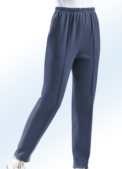 Freizeithosen - Freizeithose in 5 Farben, in Größe 019 bis 052, in Farbe HELLJEANS Ansicht 5