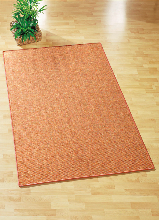 Teppiche - Brücken und Teppiche aus Sisal – die reine Natur Ansicht 2 Teppiche - Brücken und Teppiche aus Sisal – die reine Natur, in Größe 113 (Brücke, 65x140 cm) bis 313 (Teppich, ø 250 cm), in Farbe BLAU Ansicht 2