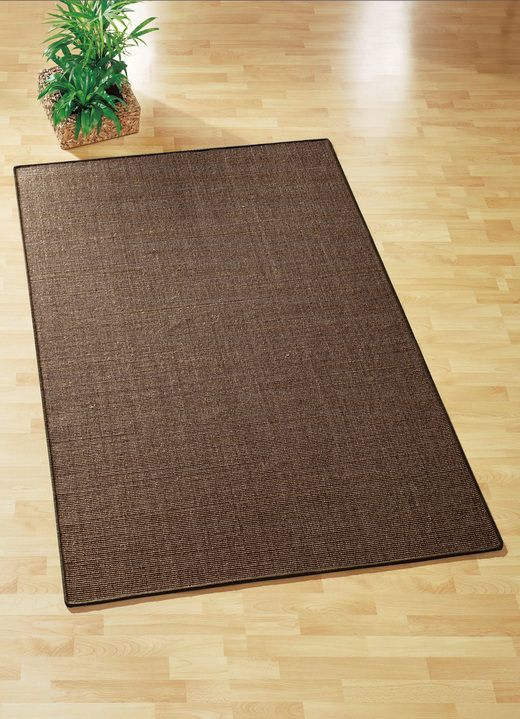 Teppiche - Brücken und Teppiche aus Sisal – die reine Natur Ansicht 5 Teppiche - Brücken und Teppiche aus Sisal – die reine Natur, in Größe 113 (Brücke, 65x140 cm) bis 313 (Teppich, ø 250 cm), in Farbe BLAU Ansicht 5