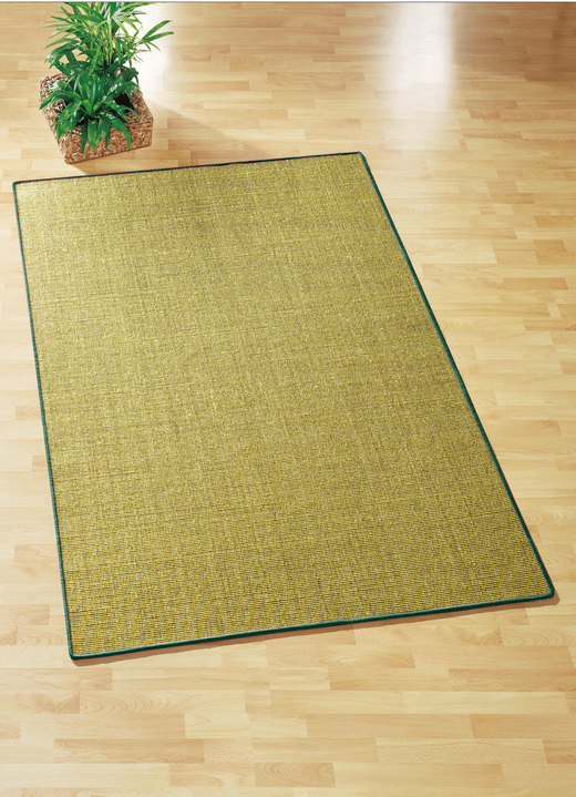 Teppiche - Brücken und Teppiche aus Sisal – die reine Natur Ansicht 7 Teppiche - Brücken und Teppiche aus Sisal – die reine Natur, in Größe 113 (Brücke, 65x140 cm) bis 313 (Teppich, ø 250 cm), in Farbe BLAU Ansicht 7