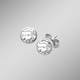 Ohrschmuck - Hochwertiger Single-Ohrstecker mit Brillant Ohrschmuck - Hochwertiger Single-Ohrstecker mit Brillant, in Farbe