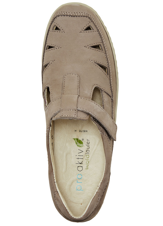 Slipper & Schnürschuhe - Waldläufer, bequeme Damen-Slipper, Weite H, mit herausnehmbarem Fußbett, in Größe 4 1/2 bis 8 1/2, in Farbe MARINE Ansicht 8