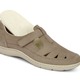 Slipper & Schnürschuhe - Waldläufer, bequeme Damen-Slipper, Weite H, mit herausnehmbarem Fußbett – Farbe SAND – Ansicht 2 Slipper & Schnürschuhe - Waldläufer, bequeme Damen-Slipper, Weite H, mit herausnehmbarem Fußbett, in Größe 4 1/2 bis 8 1/2, in Farbe MARINE – Farbe SAND – Ansicht 2