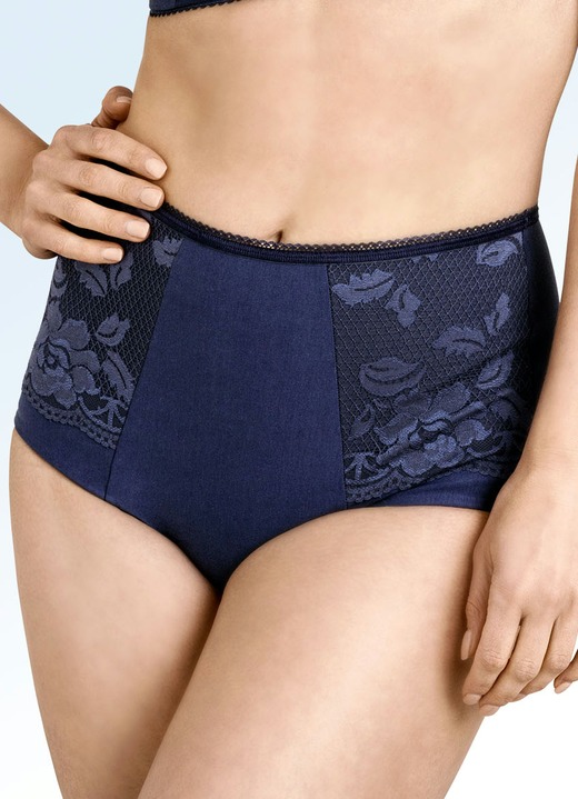 Damen - Miss Mary Miederhose mit Elastikspitze, in Größe 038 bis 054, in Farbe WEISS Ansicht 3