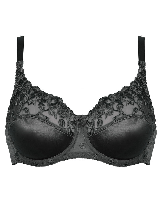 BH mit Spitze - Naturana Zweierpack Bügel-BH mit Tüllstickerei im Vorderteil, in Größe 075 bis 105, in Cup C, in Farbe 2X WEISS Ansicht 4