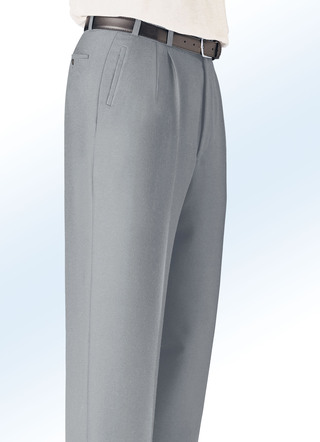 "Klaus Modelle"-Hose mit seitlichen Paspeltaschen