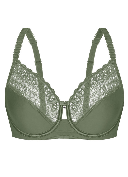 Damenwäsche - Sassa Zweierpack Bügel-BH, in Größe 075 bis 100, in Cup C, in Farbe 1X BURGUND, 1X WEISS Ansicht 6