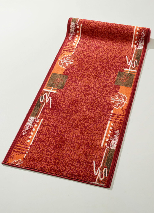 Teppiche - Gekettelte Läufer nach Maß Ansicht 2 Teppiche - Gekettelte Läufer nach Maß, in Größe 101 (Läufer, 60 cm breit) bis 106 (Läufer, 100 cm breit), in Farbe TERRA Ansicht 2