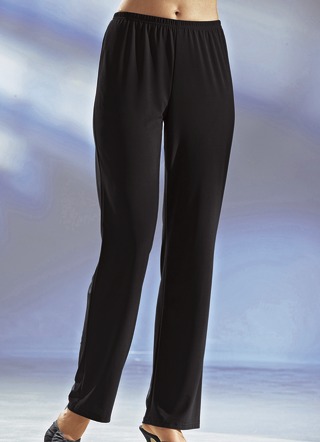 Freizeithosen - KLAUS MODELLE  Hose mit Dehnbund – Farbe SCHWARZ Freizeithosen - KLAUS MODELLE  Hose mit Dehnbund, in Größe 018 bis 056, in Farbe MARINE