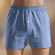 Pants & Boxershorts - Viererpack Boxershorts, mit Eingriff, uni gestreift, in Größe 005 bis 016, in Farbe 2X KITT-BUNT, 2X STAHLBLAU-BUNT – Farbe 2X KITT-BUNT, 2X STAHLBLAU-BUNT – Ansicht 2