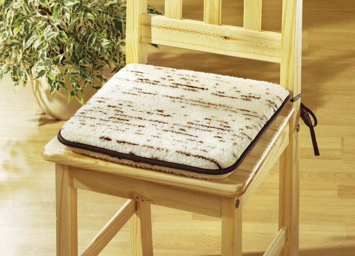 Sessel- & Sofaüberwürfe - Geschmackvolle Schoner und Kissen, in Größe 100 (2 Füllkissen, 40x 40 cm) bis 895 (2 Stuhlkissen, 38x 38 cm), in Farbe NATUR Ansicht 3