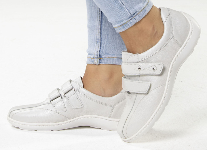 Slipper & Schnürschuhe - Waldläufer, bequeme Damen-Slipper, Weite H, mit herausnehmbarem Fußbett, in Größe 3 1/2 bis 8, in Farbe DUNKELBLAU Ansicht 11