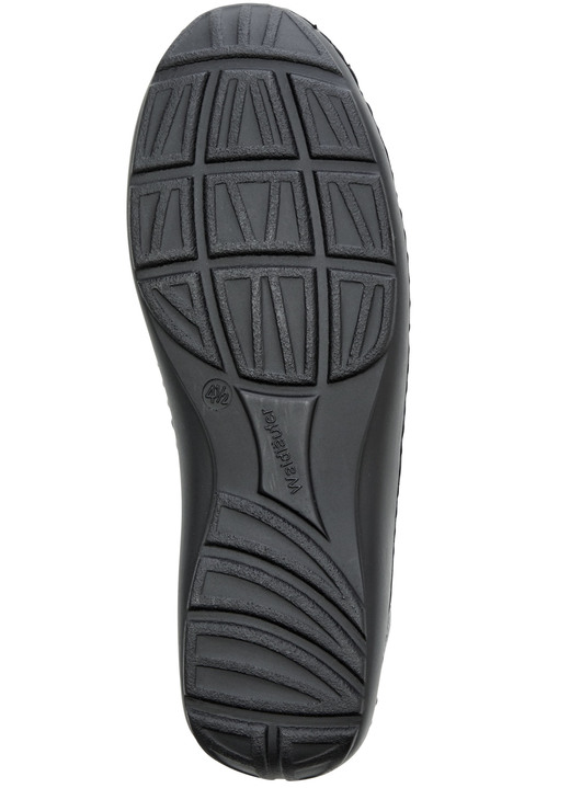 Slipper & Schnürschuhe - Waldläufer, bequeme Damen-Slipper, Weite H, mit herausnehmbarem Fußbett Ansicht 24 Slipper & Schnürschuhe - Waldläufer, bequeme Damen-Slipper, Weite H, mit herausnehmbarem Fußbett, in Größe 3 1/2 bis 8, in Farbe DUNKELBLAU Ansicht 24