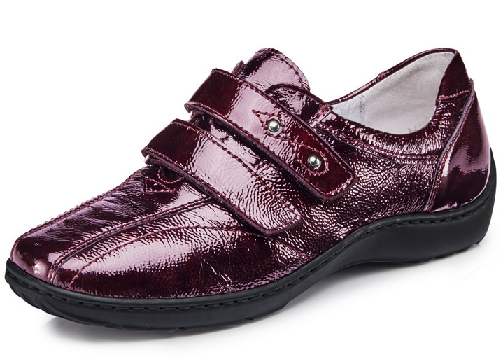 Slipper & Schnürschuhe - Waldläufer, bequeme Damen-Slipper, Weite H, mit herausnehmbarem Fußbett, in Größe 3 1/2 bis 8, in Farbe DUNKELBLAU Ansicht 15