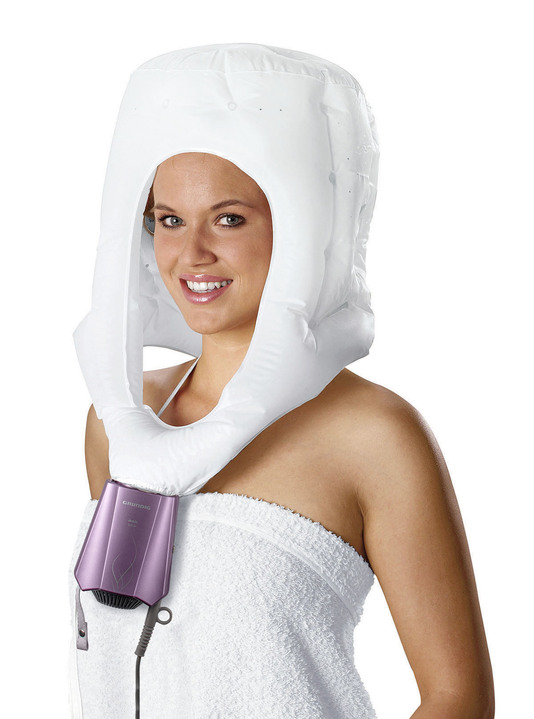 - Grundig-Volumenhaube HS6780, in Farbe ROSÉ-SILBER
