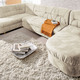 Sessel - Polstermöbel in verschiedenen Bezugsvarianten – Farbe BEIGE – Ansicht 9 Sessel - Polstermöbel in verschiedenen Bezugsvarianten, in Farbe BEIGE, in Ausführung Hocker – Farbe BEIGE – Ansicht 9