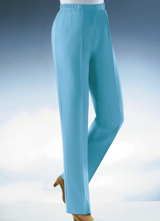 Hosen - Pflegeleichte Hose, in Größe 020 bis 060, in Farbe DUNKELBRAUN Ansicht 10