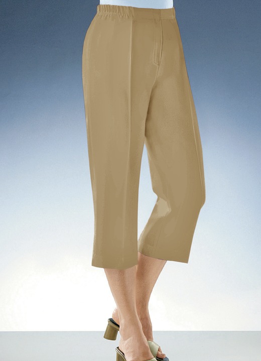 Hosen - Caprihose, in Größe 020 bis 060, in Farbe ECRU Ansicht 4