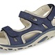 Sandaletten & Pantoletten - Waldläufer, sportliche Damen-Sandalen, Weite H, mit herausnehmbarem Fußbett – Farbe MARINE-BEIGE Sandaletten & Pantoletten - Waldläufer, sportliche Damen-Sandalen, Weite H, mit herausnehmbarem Fußbett, in Größe 3 1/2 bis 8, in Farbe MARINE-BEIGE