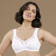 Soft-BH - Anita BH mit seitlicher, stützender Blende, in Größe 075 bis 120, in Cup C, in Farbe WEISS – Farbe WEISS – Ansicht 1