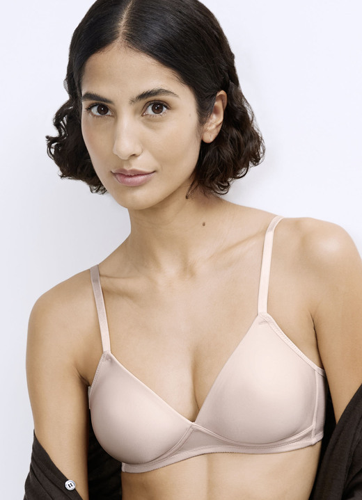 Soft-BH - Triumph-Soft-Sensation BH mit Spacer-Cups, in Größe 070 bis 090, in Cup C, in Farbe WEISS Ansicht 7