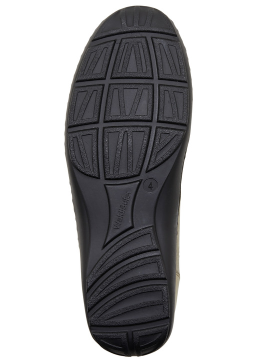 Weite H - Waldläufer, bequeme Damen-Slipper, Weite H, mit herausnehmbarem Fußbett, in Größe 4 bis 8 1/2, in Farbe NATURWEISS Ansicht 6