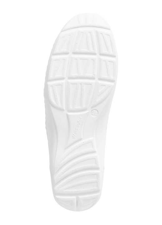 Weite H - Waldläufer, bequeme Damen-Slipper, Weite H, mit herausnehmbarem Fußbett, in Größe 4 bis 8 1/2, in Farbe NATURWEISS Ansicht 12