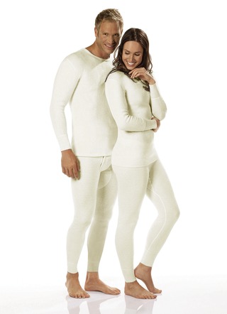 Unterhemden - Damen-Angorawäsche, in Größe L (44/46) bis XXL (52/54), in Farbe NATUR, in Ausführung Schlüpfer – Farbe NATUR – Ansicht 