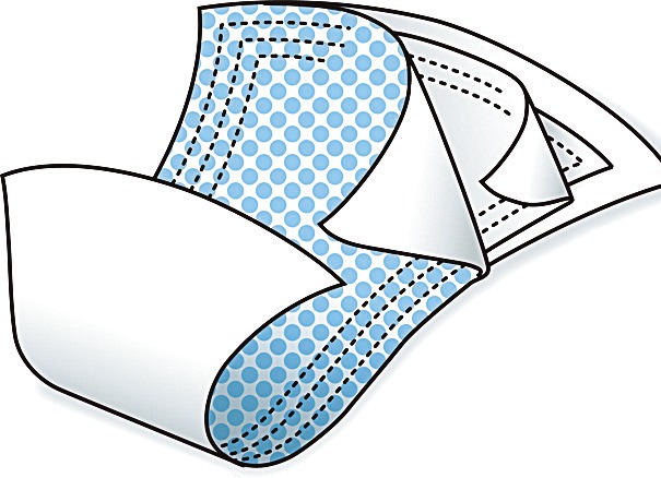 Inkontinenz - Herren Inkontinenz-Slip, in Größe 005 bis 011, in Farbe WEISS, in Ausführung Herren-Slip Ansicht 4