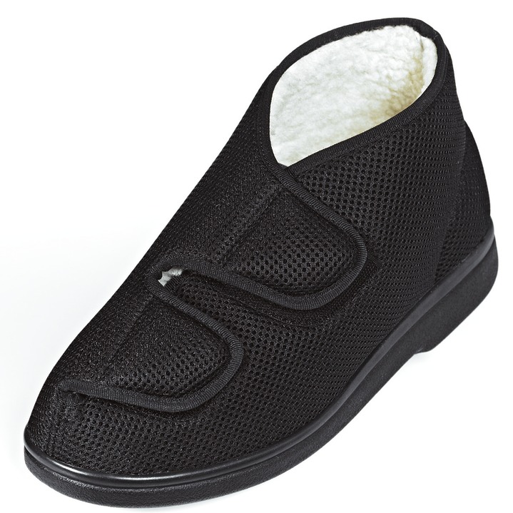 Damen - Wohlfühlschuh Gentle Walk mit Wollfutter Ansicht 3 Damen - Wohlfühlschuh Gentle Walk mit Wollfutter, in Größe 036 bis 046, in Farbe SCHWARZ, in Ausführung Wohlfühl-Halbschuh Ansicht 3