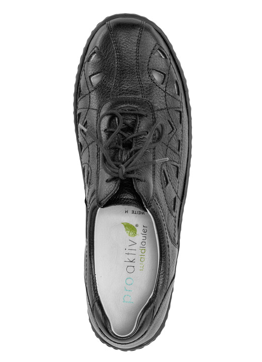 Slipper & Schnürschuhe - Waldläufer, sommerliche Damen-Schnürschuhe, Weite H, mit herausnehmbarem Fußbett Ansicht 3 Slipper & Schnürschuhe - Waldläufer, sommerliche Damen-Schnürschuhe, Weite H, mit herausnehmbarem Fußbett, in Größe 4 bis 8 1/2, in Farbe NATURWEISS Ansicht 3