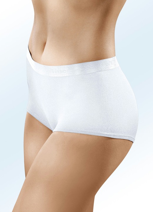 Slips - Speidel Dreierpack Pants, in Größe 036 bis 050, in Farbe SCHWARZ Ansicht 2