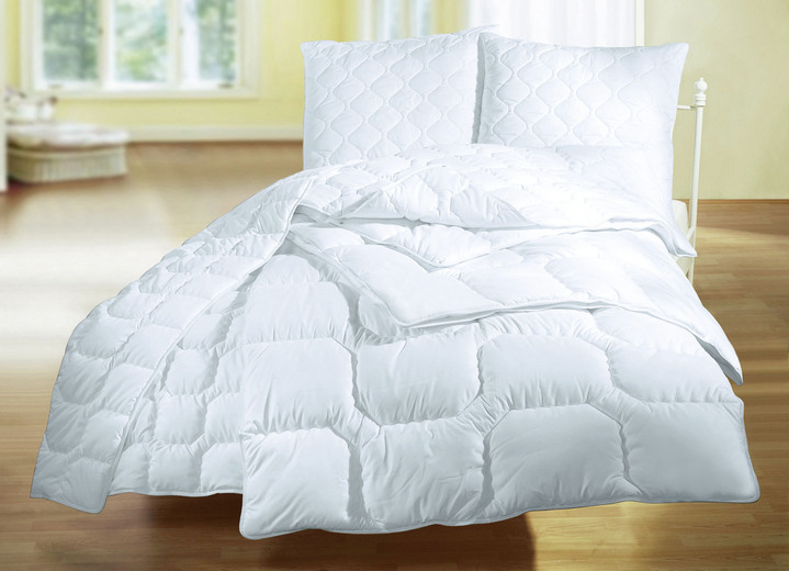 Bettwaren - Microfaser Bettwaren-Programm von F.A.N., in Größe 103 (135/200 cm) bis 121 (40x80 cm), in Farbe WEISS, in Ausführung Kissen Ansicht 4