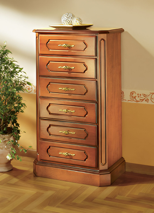 Möbel - Schubladenkommode, in Farbe KIRSCHBAUM Ansicht 1