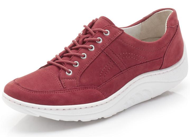 Slipper & Schnürschuhe - Waldläufer, bequeme Damen-Schnürschuhe, Weite H, Sohle mit Abrollfunktion Ansicht 4 Slipper & Schnürschuhe - Waldläufer, bequeme Damen-Schnürschuhe, Weite H, Sohle mit Abrollfunktion, in Größe 4 bis 8 1/2, in Farbe NATURWEISS Ansicht 4