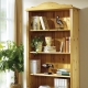 Möbel - Bücherregal aus massivem Kiefernholz, in Farbe NATUR, in Ausführung Regal, klein