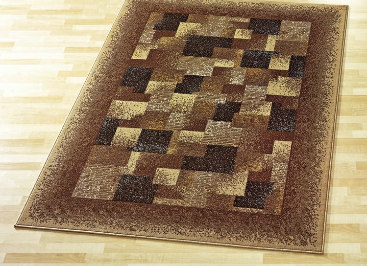 Teppiche - Velours-Brücken, -Teppiche und -Bettumrandung, in Größe 105 (Brücke, 60x110 cm) bis 309 (Bettumrandung, 3-teilig), in Farbe TERRA Ansicht 4