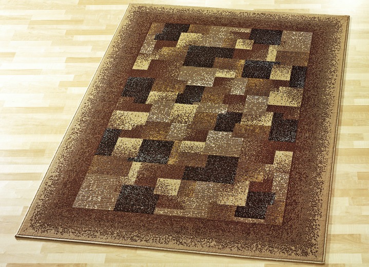 Teppiche - Velours-Brücken, -Teppiche und -Bettumrandung, in Größe 105 (Brücke, 60x110 cm) bis 309 (Bettumrandung, 3-teilig), in Farbe TERRA Ansicht 5