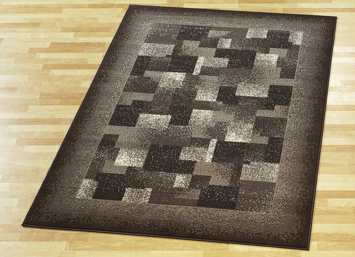 Teppiche - Velours-Brücken, -Teppiche und -Bettumrandung, in Größe 105 (Brücke, 60x110 cm) bis 309 (Bettumrandung, 3-teilig), in Farbe TERRA Ansicht 2