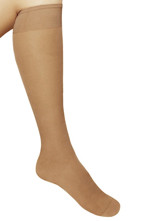 Strümpfe & Strumpfhosen - Diabetiker-Socken und Kniestrümpfe, in Farbe HAUTFARBEN, in Ausführung Socken Ansicht 2