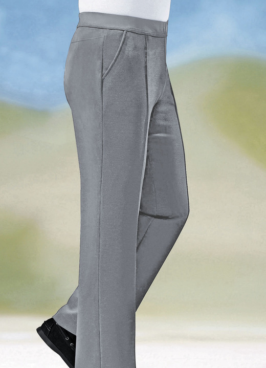 Herren - „Klaus Modelle“-Schlupfhose mit breitem Dehnbund in 6 Farben, in Größe 024 bis 062, in Farbe MARINE Ansicht 6