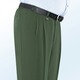 Hosen - „Klaus Modelle“-Unterbauchhose mit Zieranhänger in 4 Farben – Farbe OLIV MELIERT Hosen - „Klaus Modelle“-Unterbauchhose mit Zieranhänger in 4 Farben, in Größe 024 bis 060, in Farbe MITTELGRAU MELIERT