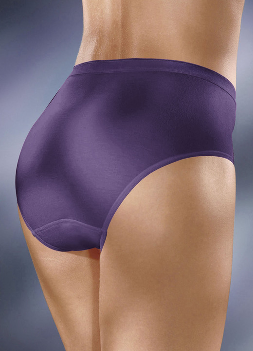 Slips - Speidel Viererpack Slips ohne Seitennähte, in Größe 040 bis 050, in Farbe LILA Ansicht 1