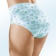 Slips - Fünferpack Slips mit Dehnbund – Farbe 3X MINT-WEISS-BUNT, 2X MINT – Ansicht 1 Slips - Fünferpack Slips mit Dehnbund, in Größe 040 bis 062, in Farbe 3X MINT-WEISS-BUNT, 2X MINT – Farbe 3X MINT-WEISS-BUNT, 2X MINT – Ansicht 1