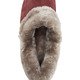 Hausschuhe - ELENA EDEN Hausschuh mit echtem Lammfellfutter – Farbe BORDEAUX-TAUPE – Ansicht 2 Hausschuhe - ELENA EDEN Hausschuh mit echtem Lammfellfutter, in Größe 036 bis 043, in Farbe BORDEAUX-TAUPE – Farbe BORDEAUX-TAUPE – Ansicht 2
