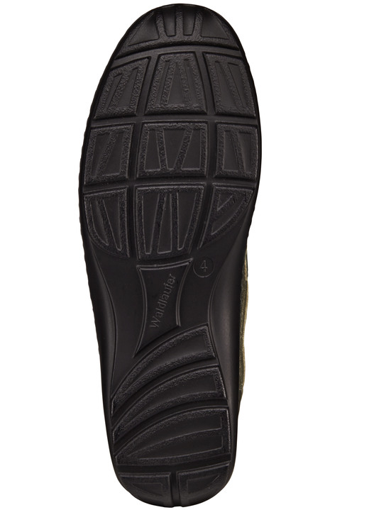 Slipper & Schnürschuhe - Waldläufer, bequeme Damen-Slipper, Weite H, mit herausnehmbarem Fußbett Ansicht 21 Slipper & Schnürschuhe - Waldläufer, bequeme Damen-Slipper, Weite H, mit herausnehmbarem Fußbett, in Größe 3 1/2 bis 8, in Farbe DUNKELBLAU Ansicht 21