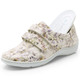 Slipper & Schnürschuhe - Waldläufer, bequeme Damen-Slipper, Weite H, mit herausnehmbarem Fußbett – Farbe ECRU-BUNT – Ansicht 1 Slipper & Schnürschuhe - Waldläufer, bequeme Damen-Slipper, Weite H, mit herausnehmbarem Fußbett, in Größe 3 1/2 bis 8, in Farbe DUNKELBLAU – Farbe ECRU-BUNT – Ansicht 1
