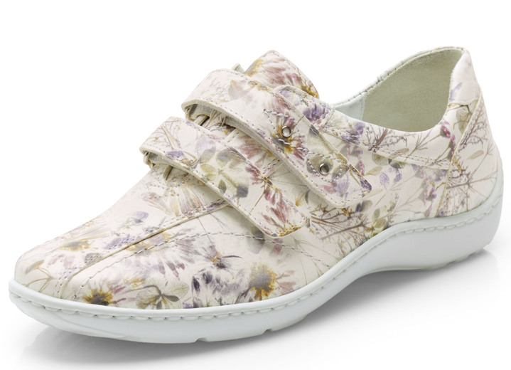 Slipper & Schnürschuhe - Waldläufer, bequeme Damen-Slipper, Weite H, mit herausnehmbarem Fußbett, in Größe 3 1/2 bis 8, in Farbe DUNKELBLAU Ansicht 7