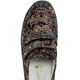 Slipper & Schnürschuhe - Waldläufer, bequeme Damen-Slipper, Weite H, mit herausnehmbarem Fußbett – Farbe SCHWARZ-BUNT – Ansicht 2 Slipper & Schnürschuhe - Waldläufer, bequeme Damen-Slipper, Weite H, mit herausnehmbarem Fußbett, in Größe 3 1/2 bis 8, in Farbe DUNKELBLAU – Farbe SCHWARZ-BUNT – Ansicht 2