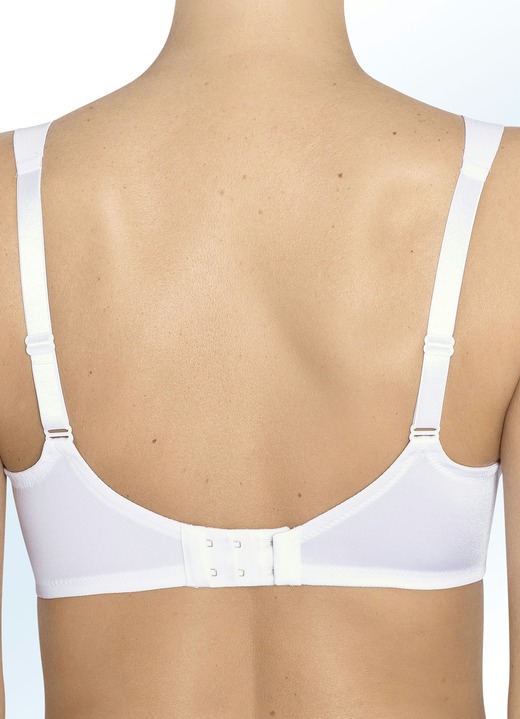 BH mit Spitze - Triumph Minimizer-Bügel BH mit Spitze, in Größe 075 bis 095, in Cup F, in Farbe WEISS Ansicht 3